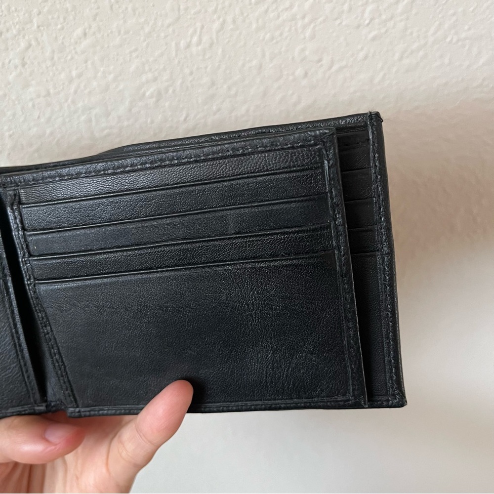 NWT Alfred Dunhill Men’s Minimalist Black Genuine Leather Credit Card Holder - Picture 8 of 11